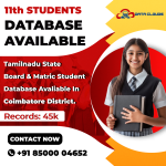 Coimbatore – 45k Students Database